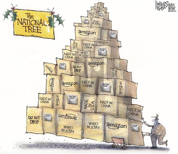 Matt Davies - Monday December 20, 2021 Comic Strip