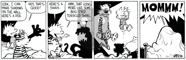 Calvin and Hobbes - Wednesday December 1, 2021 Comic Strip
