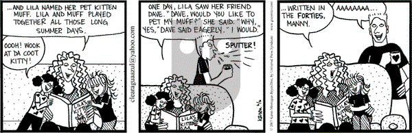 Clear Blue Water on Wednesday June 6, 2007 Comic Strip