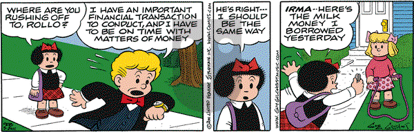 Nancy on Saturday February 5, 2011 Comic Strip