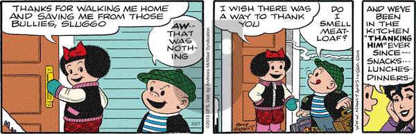 Nancy on Tuesday February 27, 2018 Comic Strip