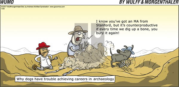 WuMo on Sunday January 29, 2017 Comic Strip