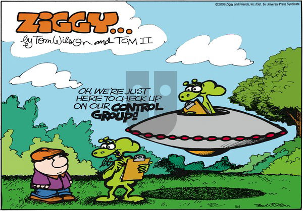 Ziggy on Wednesday May 7, 2008 Comic Strip