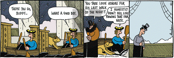 Overboard on Tuesday November 17, 2015 Comic Strip