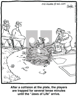 In the Bleachers on Thursday September 12, 1996 Comic Strip