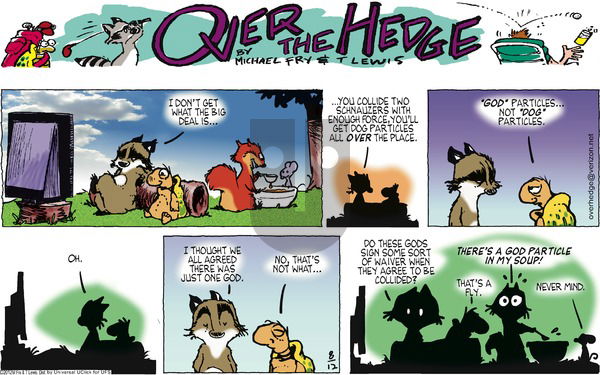 Over the Hedge on Sunday August 12, 2012 Comic Strip