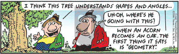 Frank and Ernest - Monday November 3, 2008 Comic Strip