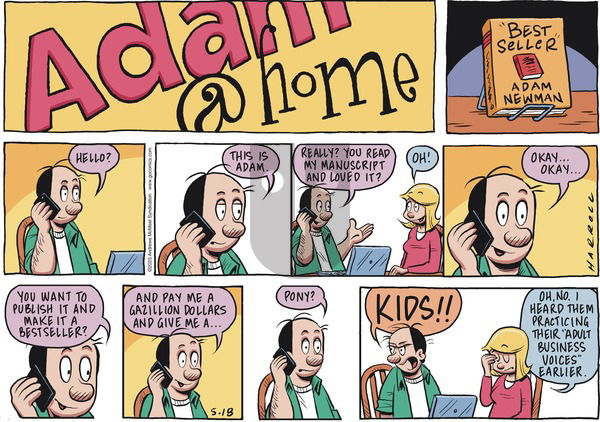 Adam@Home on Sunday May 18, 2025 Comic Strip