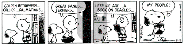Peanuts on Saturday September 18, 1982 Comic Strip