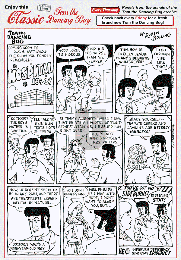 Tom the Dancing Bug on Thursday June 16, 2016 Comic Strip