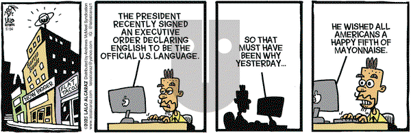 La Cucaracha on Tuesday May 6, 2025 Comic Strip