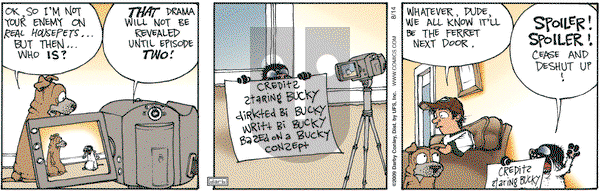 Get Fuzzy on Friday August 14, 2009 Comic Strip