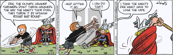 Cleats - Monday August 23, 2004 Comic Strip