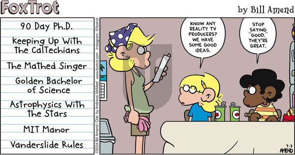 FoxTrot on Sunday July 7, 2024 Comic Strip