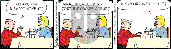 The Born Loser on Monday March 18, 2024 Comic Strip