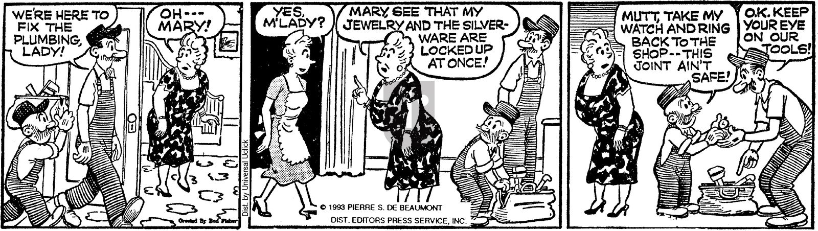 Mutt & Jeff - Wednesday June 29, 2011 Comic Strip