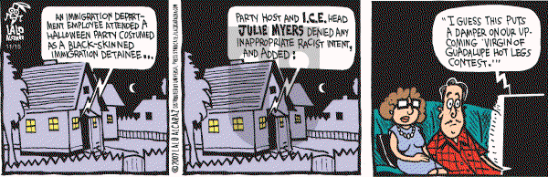 La Cucaracha on Thursday November 15, 2007 Comic Strip