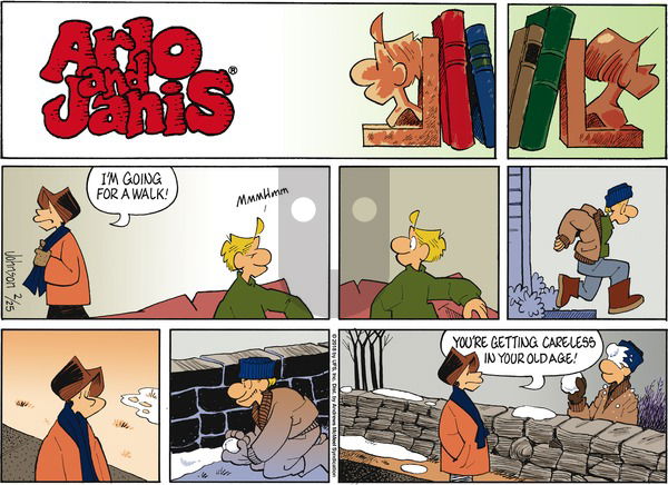 Arlo and Janis on Sunday February 25, 2018 Comic Strip