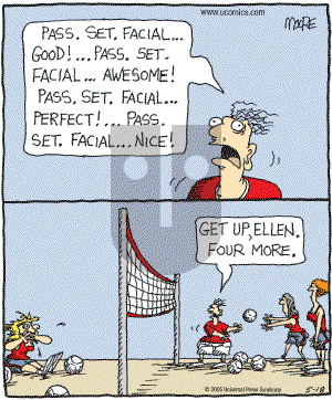 In the Bleachers - Wednesday May 18, 2005 Comic Strip