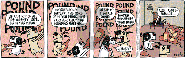 Pooch Cafe on Thursday November 14, 2013 Comic Strip