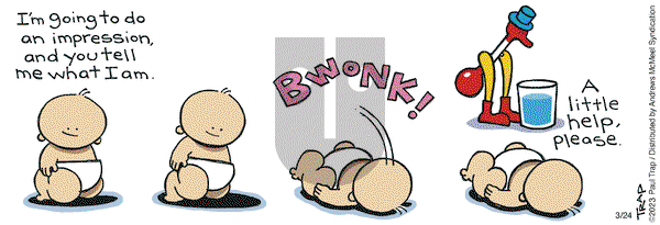 Thatababy - Friday March 24, 2023 Comic Strip