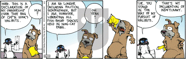 Get Fuzzy on Tuesday August 3, 2010 Comic Strip