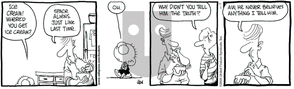 The Buckets on Monday November 7, 2005 Comic Strip