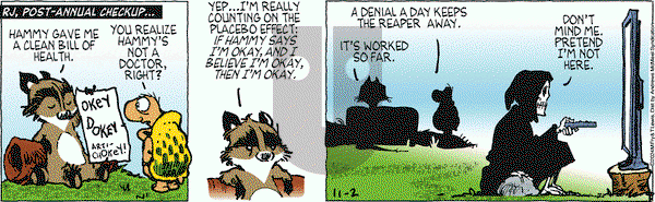 Over the Hedge - Saturday November 2, 2024 Comic Strip