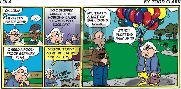 Lola on Sunday June 20, 2010 Comic Strip
