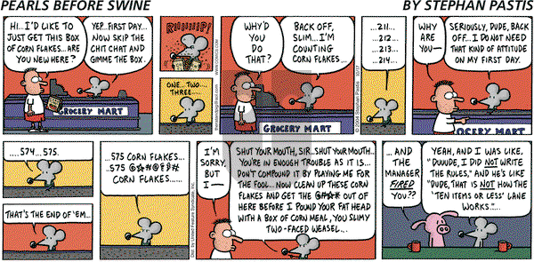 Pearls Before Swine on Sunday October 17, 2004 Comic Strip