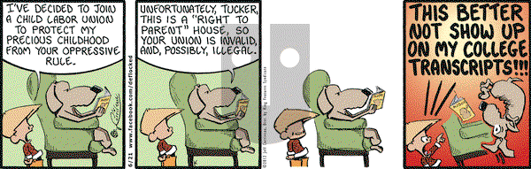 DeFlocked on Thursday June 21, 2012 Comic Strip