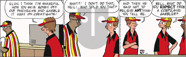 Lucky Cow on Wednesday August 4, 2004 Comic Strip