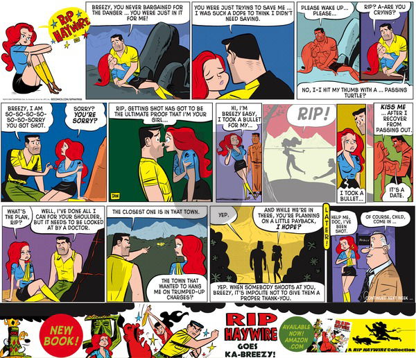 Rip Haywire on Sunday June 14, 2015 Comic Strip