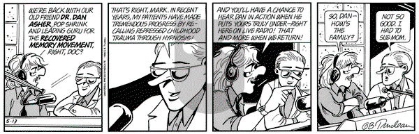 Doonesbury on Monday May 13, 1996 Comic Strip