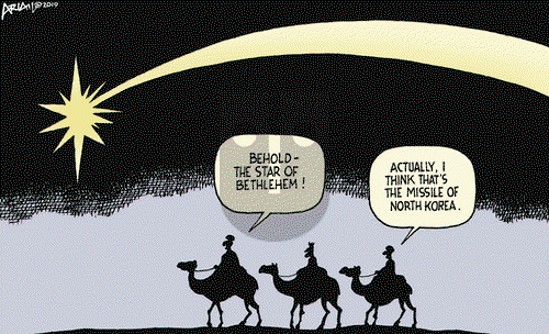 Robert Ariail on Tuesday December 24, 2019 Comic Strip