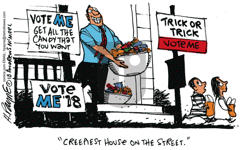 Henry Payne on Saturday October 27, 2018 Comic Strip