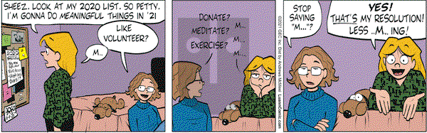 Luann - Friday January 1, 2021 Comic Strip
