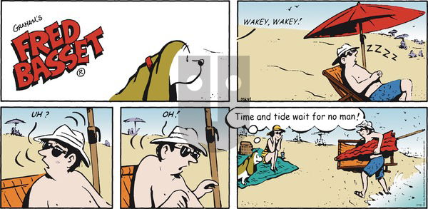 Fred Basset on Sunday July 19, 2020 Comic Strip