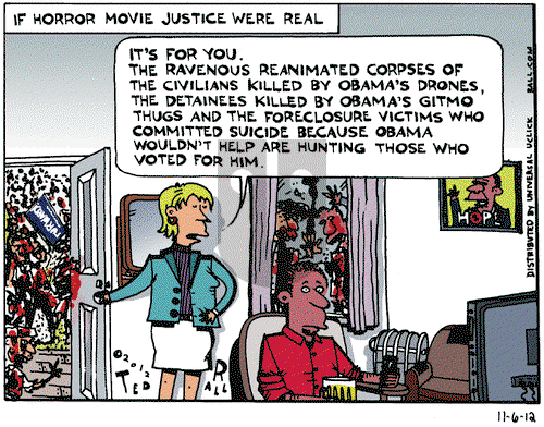 Ted Rall on Tuesday November 6, 2012 Comic Strip