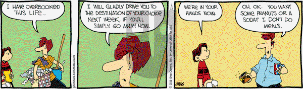 The Buckets on Wednesday February 18, 2015 Comic Strip
