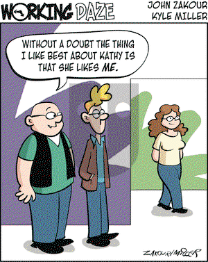 Working Daze - Monday October 1, 2007 Comic Strip