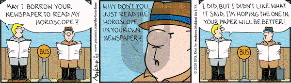 The Born Loser on Wednesday November 25, 2020 Comic Strip