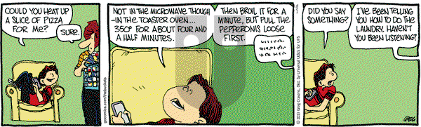 The Buckets on Thursday August 1, 2013 Comic Strip