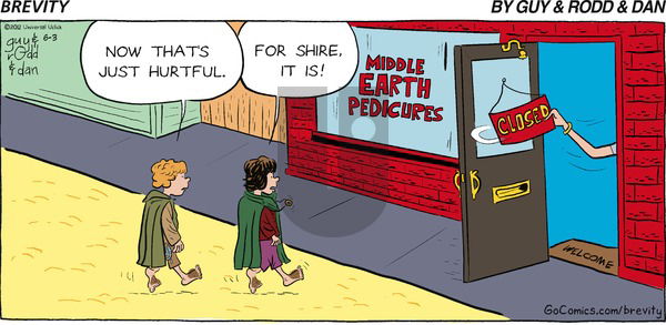 Brevity on Sunday June 3, 2012 Comic Strip