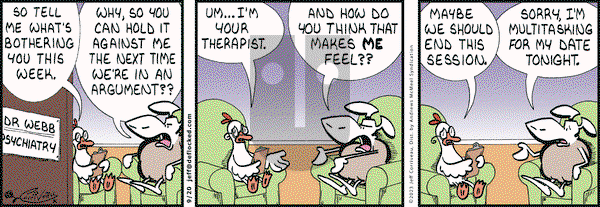 DeFlocked - Wednesday September 20, 2023 Comic Strip