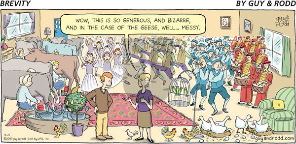 Brevity on Sunday April 15, 2007 Comic Strip