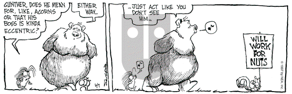 The Grizzwells on Saturday June 7, 1997 Comic Strip