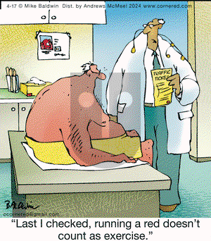 Cornered - Wednesday April 17, 2024 Comic Strip
