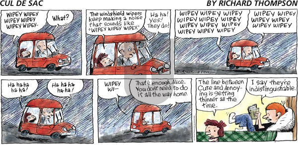 Cul de Sac on Sunday August 7, 2016 Comic Strip