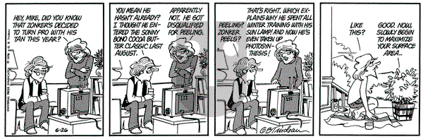 Doonesbury on Monday June 26, 1978 Comic Strip